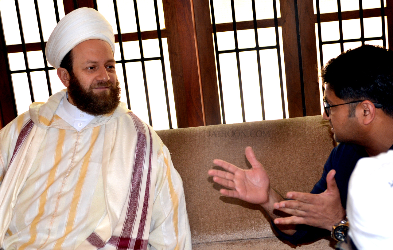 Discussion with Sheikh Ninowy during Kerala visit (Dec)