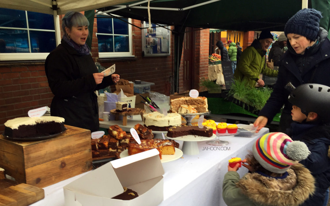 Baker at Queens Park Farmer’s Market, Salusbury - London