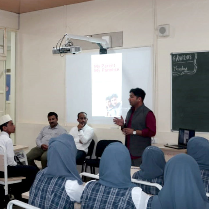 book talk by Mujeeb Jaihoon (author of Mothers & Martyrs) at Straightpath International School, Panakkad- Kerala, on Aug 06 2018.